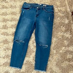 KENSIE The Effortless Skinny Crop